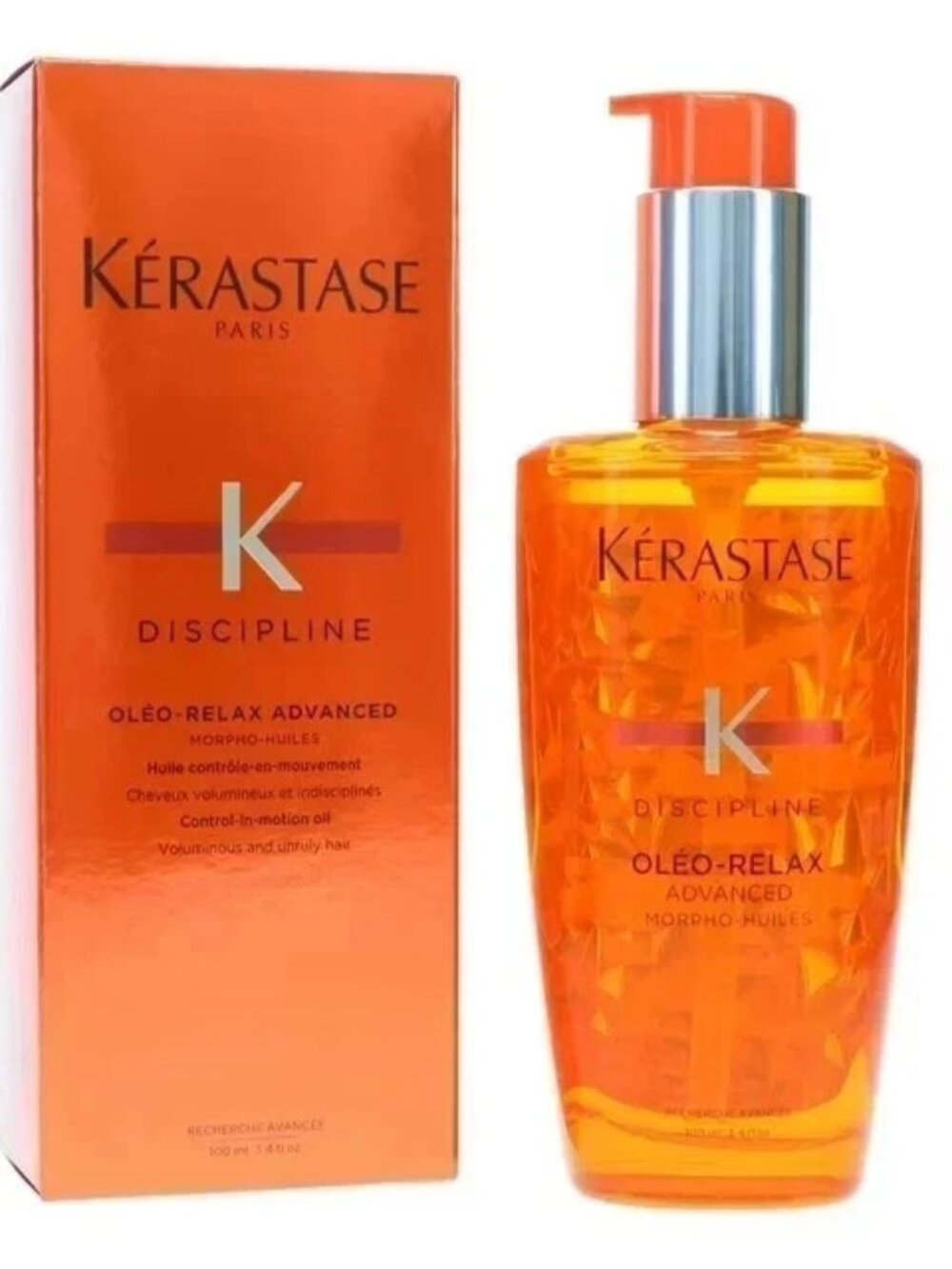 Kerastase Discipline Oleo Relax Advanced Oil 3.4oz 100ml Duo - Picture 4 of 9